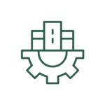 Research, technology, and innovation infrastructure projects icon